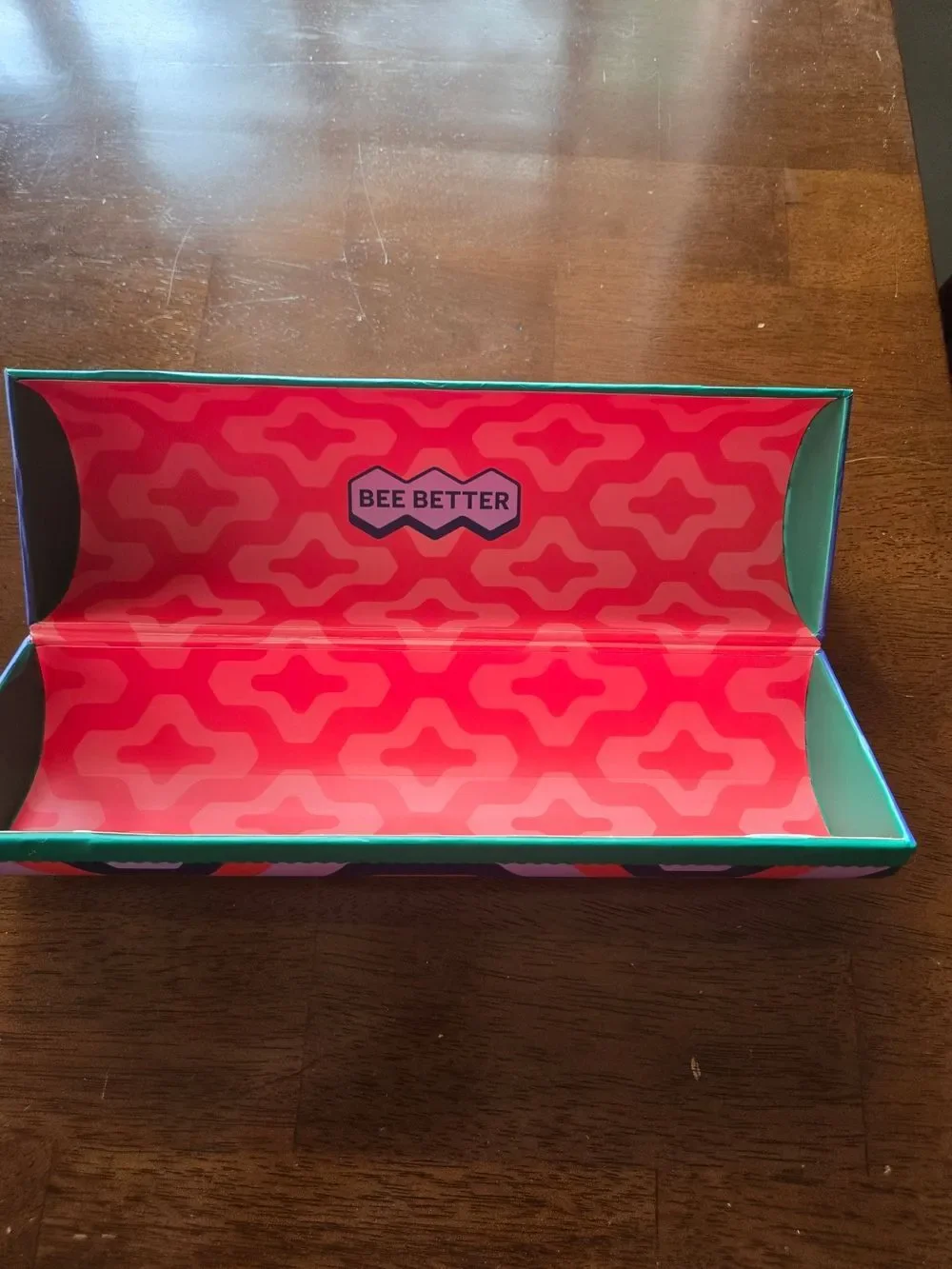 Bombas Hexagon Gift Tube- Purple, Navy & Coral